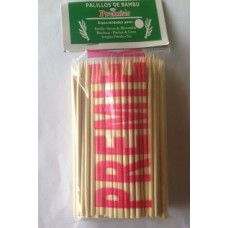 Chuzo Bambu Paq 100unds 5mmx160mm. Caja Con 100 Paquetes