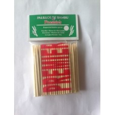 Chuzo Bambu Paq 100unds 4mmx100mm. Caja Con 100 Paquetes